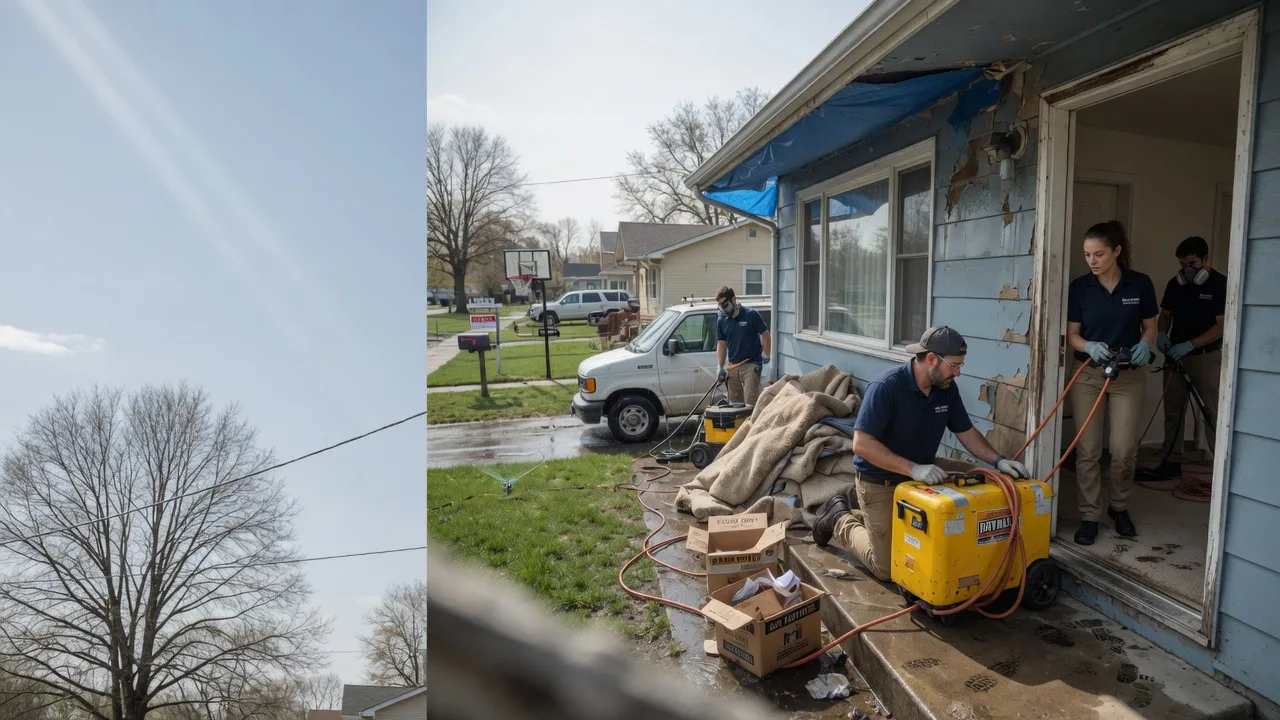 Basement Flood Cleanup in Rhode Island near me